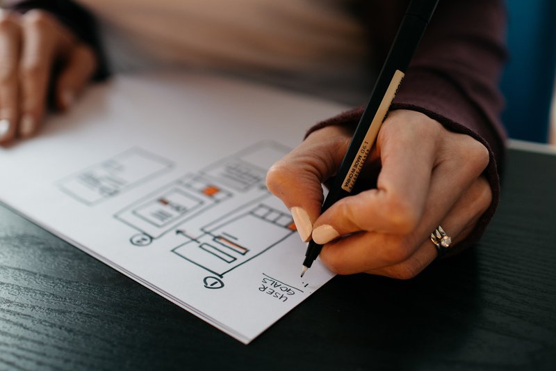 Hiring a Product Designer: The Interview Process from the Perspective of a Startup Founder 2 A designer identifying the client's goal and incorporating it to their design.